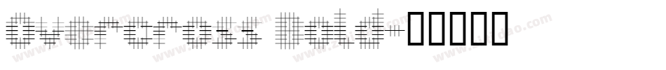 Overcross Bold字体转换